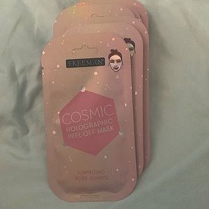 8 rose quartz peel-off masks; 5 hydrating amethyst peel-off masks